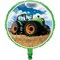 Party Central Club Pack of 10 Green Tractor Metallic Round Birthday Party Balloons 18"